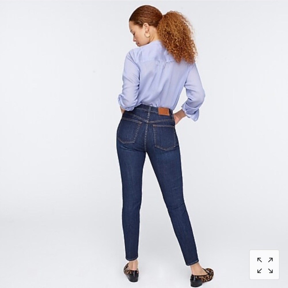 J.Crew 10” Toothpick Crop Jean